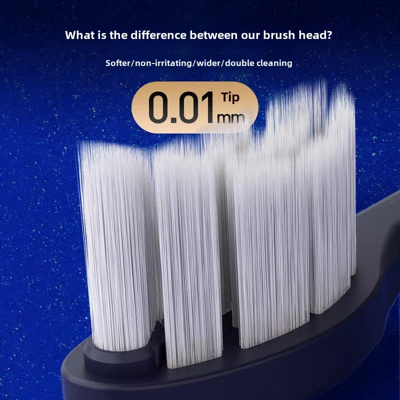 Inductive charging, 5 brush heads, 5 gear modes, soft bristles, smart magnetic levitation sonic electric toothbrush. Suitable for adult men and women electric toothbrushes,