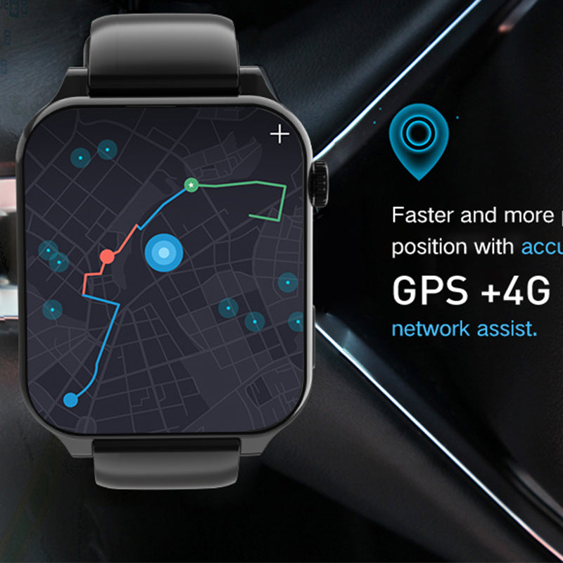 Smart Bluetooth Call Watch 64GB Wifi GPS Positioning Dual Camera Waterproof Sports Men&