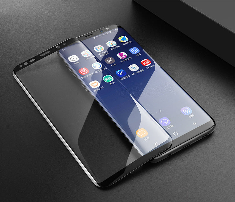Applicable to Xiaomi Mi 13 Ultra (curved mask) Samsung S24Ultra curved mask S23U Huawei mate60 pro fingerprint unlock 3D full glue tempered film