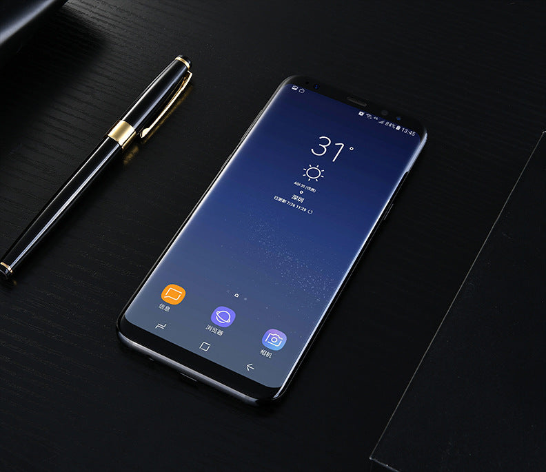 Applicable to Xiaomi Mi 13 Ultra (curved mask) Samsung S24Ultra curved mask S23U Huawei mate60 pro fingerprint unlock 3D full glue tempered film