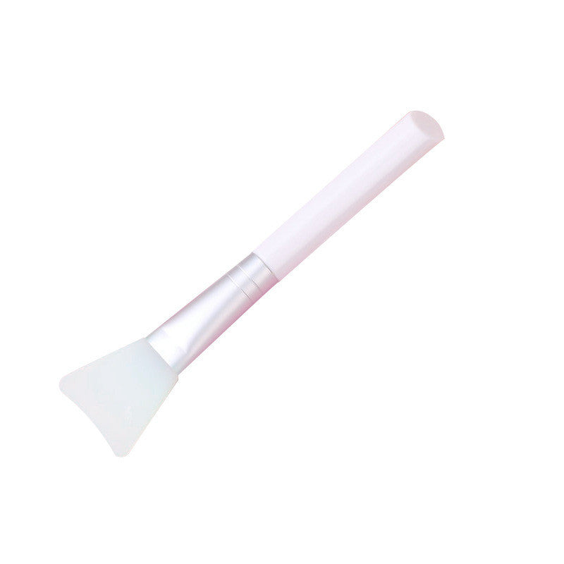 Professional Makeup Mask Brush Wooden Handle Facial Clay Mask Blending Brush Cosmetic Makeup Set Mask Silicone Brush DIY Mask Brush Beauty Tool