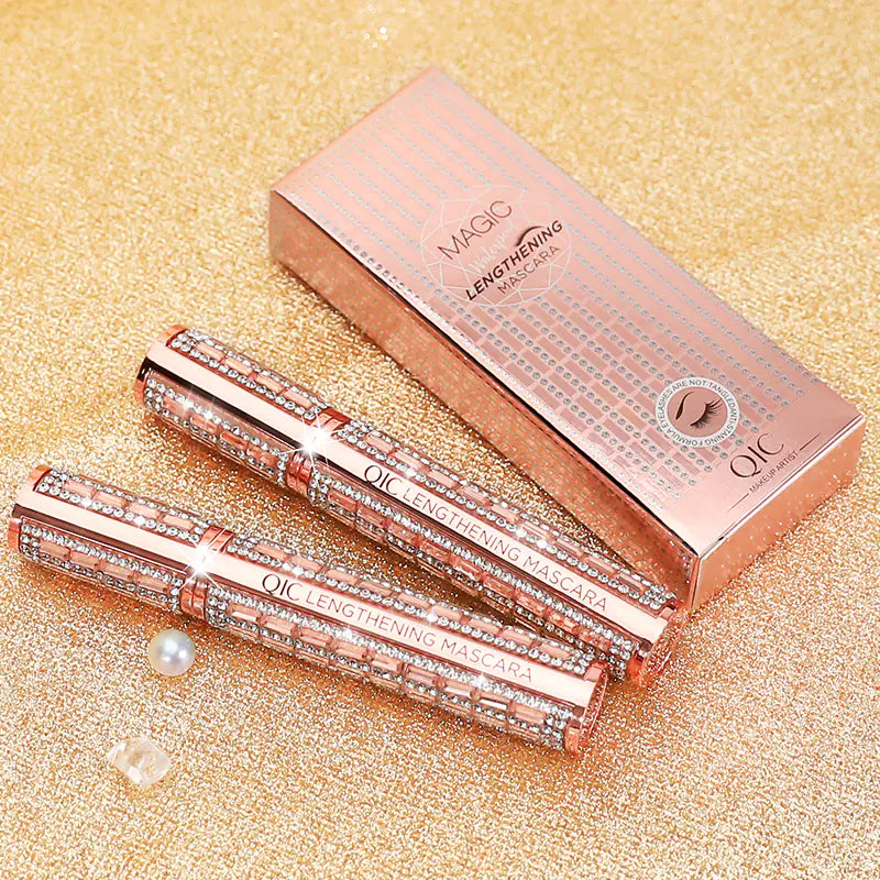 5D Stereo Mascara with Curling Brush for Long Lashes
