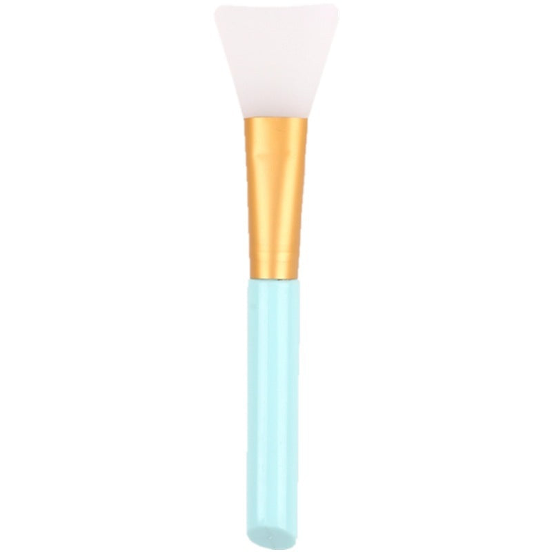 Professional Makeup Mask Brush Wooden Handle Facial Clay Mask Blending Brush Cosmetic Makeup Set Mask Silicone Brush DIY Mask Brush Beauty Tool