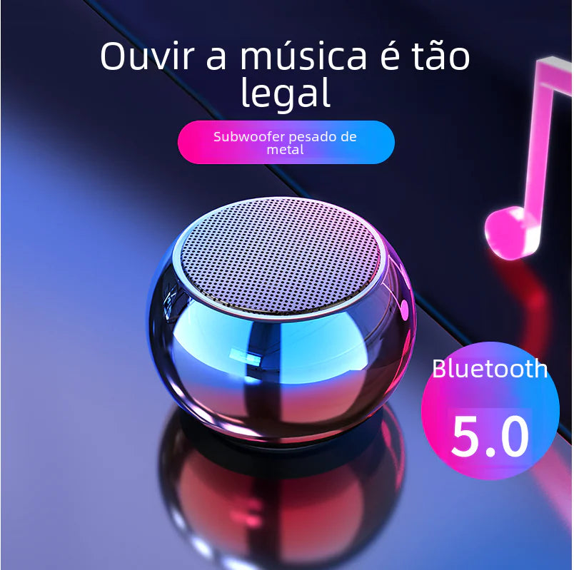 Colorful Wireless M3 Bluetooth Speaker - Portable TWS Bass Stereo Sound