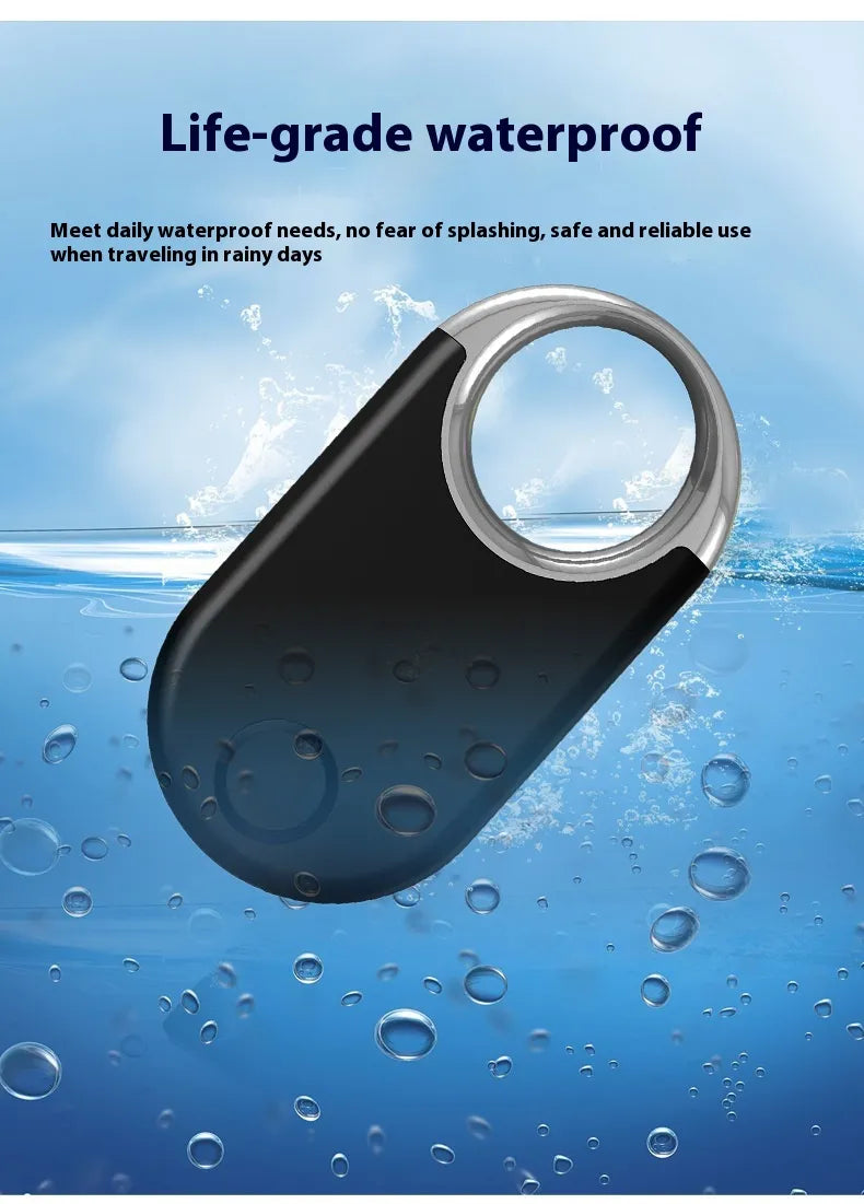 Smart GPS Tracker - Anti-Loss Alarm & Long-Range Tracking for Pets/Kids/Luggage - USB Rechargeable 210mAh Battery
