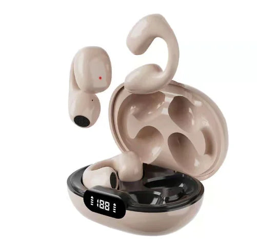 Wireless Bone Conduction Sport Headphones Bluetooth 5.0 IPX5 Waterproof Stereo Sound Digital Display 2025