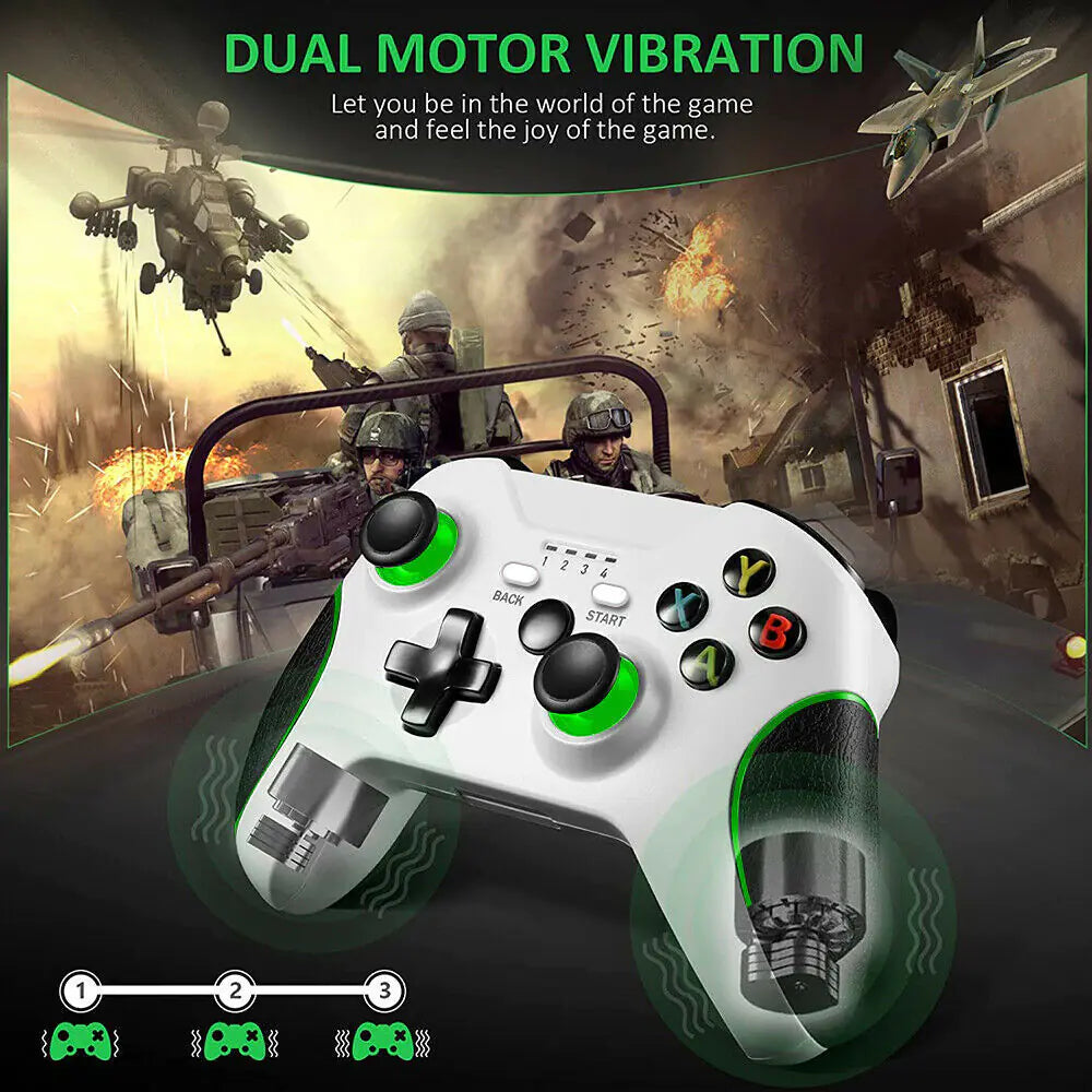 2.4G Wireless Controller for Xbox One/S/X/E & Windows 7/8/10 PC