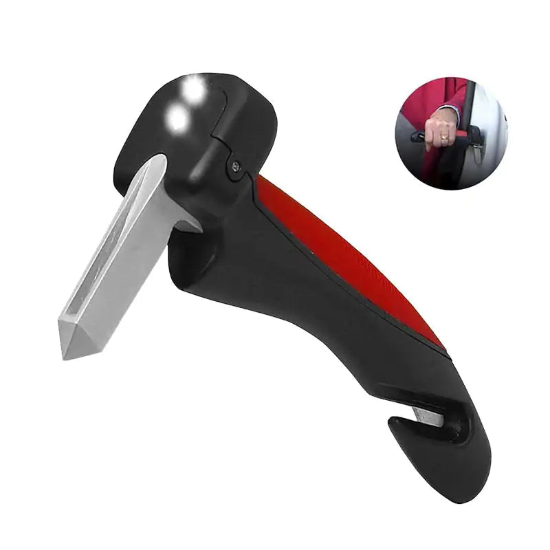 Multifunctional car door handle auxiliary rod anti-slip elderly car standing support safety hammer action aid car window breaker car supplies