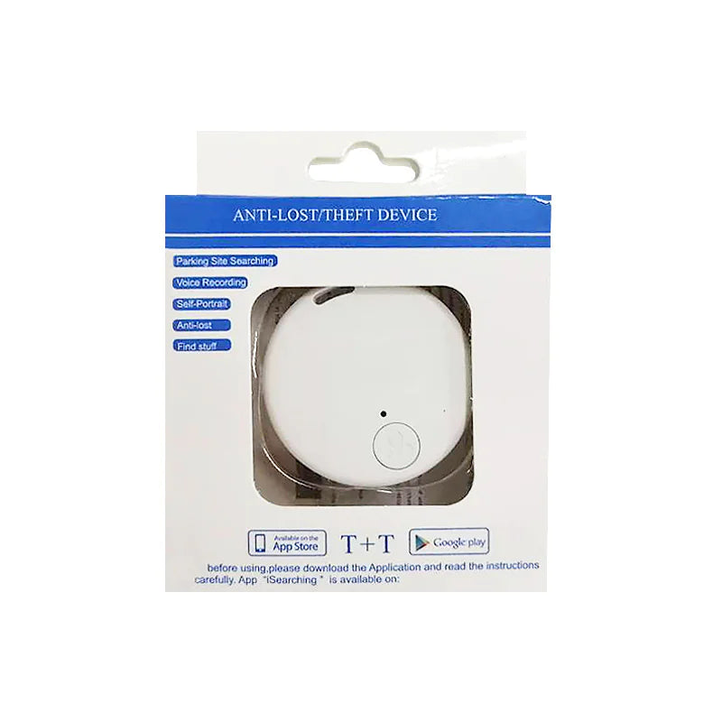 Waterproof Mini Bluetooth Circular Tracker for Pets Keys
