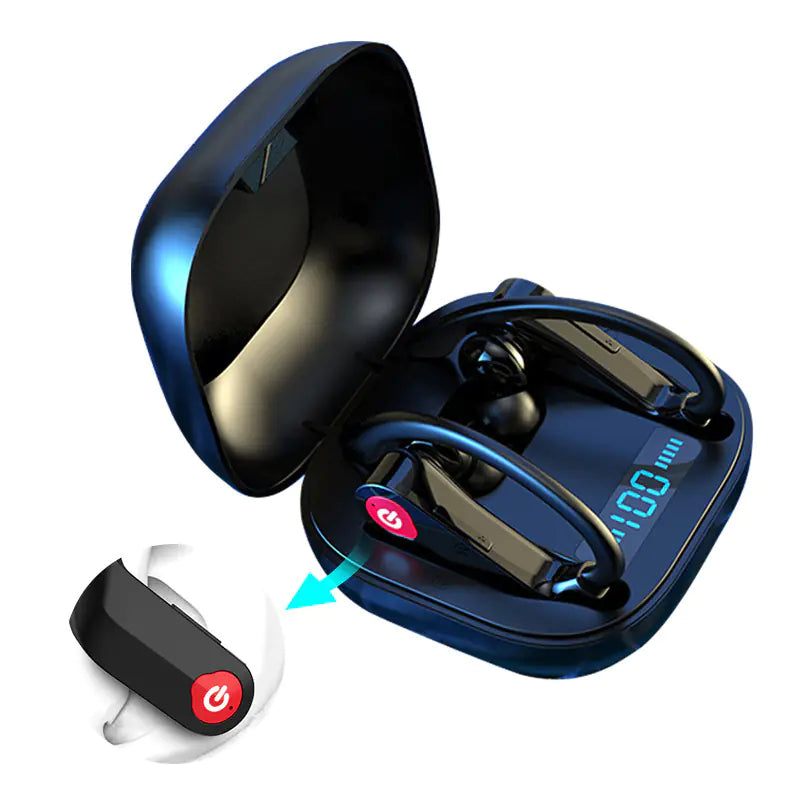 Q62 True Wireless Earbuds with 9D Surround Sound - Bluetooth 5.3 Stereo Headphones for Sports, Calls & Music