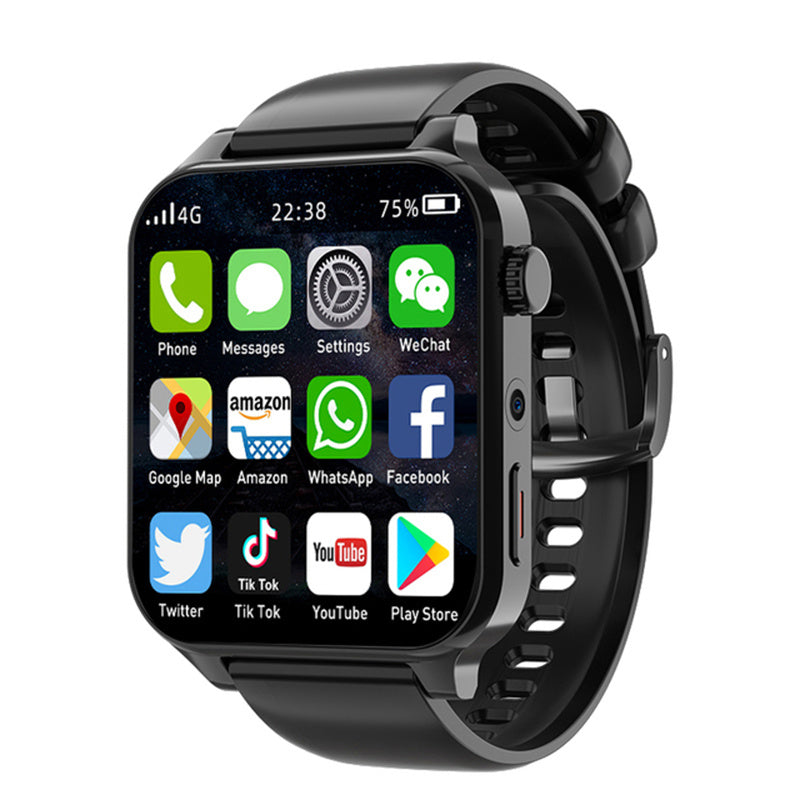 Smart Bluetooth Call Watch 64GB Wifi GPS Positioning Dual Camera Waterproof Sports Men&