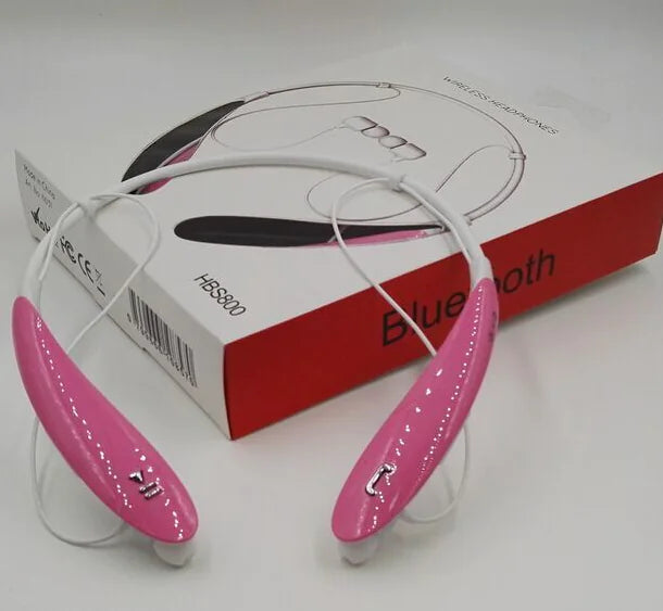 HBS800 Bluetooth Neckband Stereo Headphones V4.1 - Wireless Earphones with Clear Sound