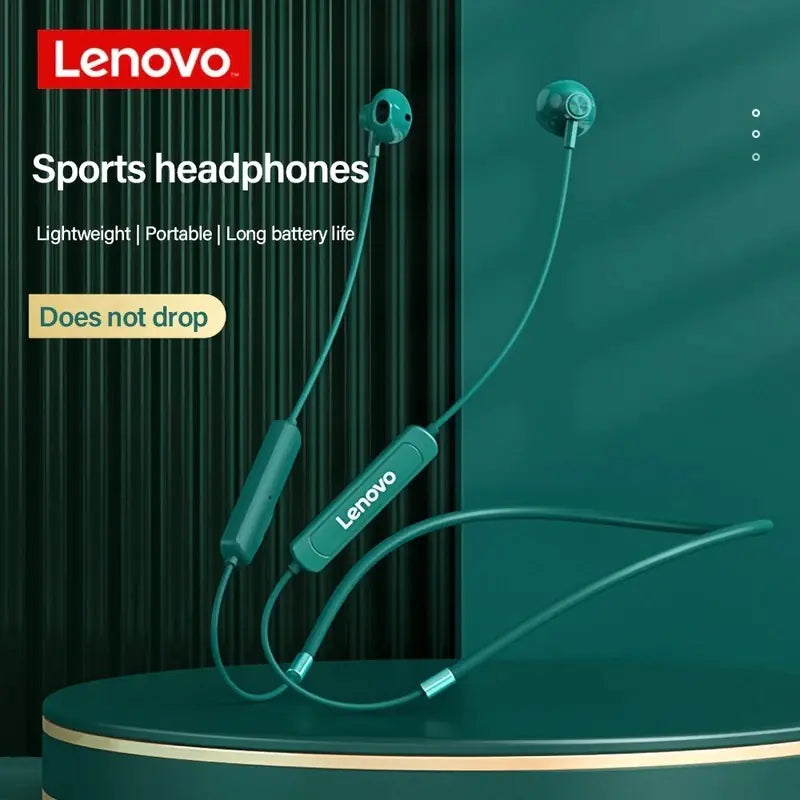Lenovo SH1 Bluetooth Neckband Earphones IPX5/IPX4 Waterproof HD Audio