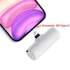 US Stock Clearance Best Selling Small Size Lipstick Portable Charger 3500mAh Ultra-Compact Capsule Power Bank Fit for iPhone