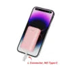 US Stock Promotional 9000mAh Large Capacity Fast Charging Portable Charger Mini Mobile Power Bank with Cable Dual Outputs