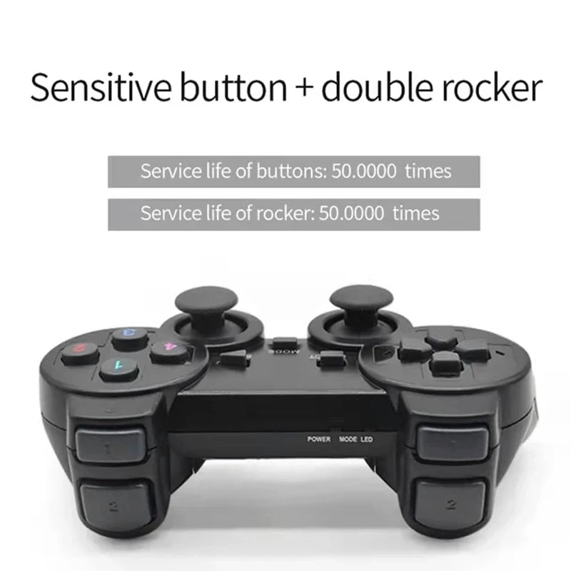 MINI 2.4G Wireless Gamepad Controller for Android X6 TV Game Box for PC Joystick for Game Console With Two Players