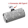 US Stock Luxury Gift for Phone Small Powerbank Stylish Diamond 4500mAh Mini Portable Good Power Banks for Outdoor Appliances