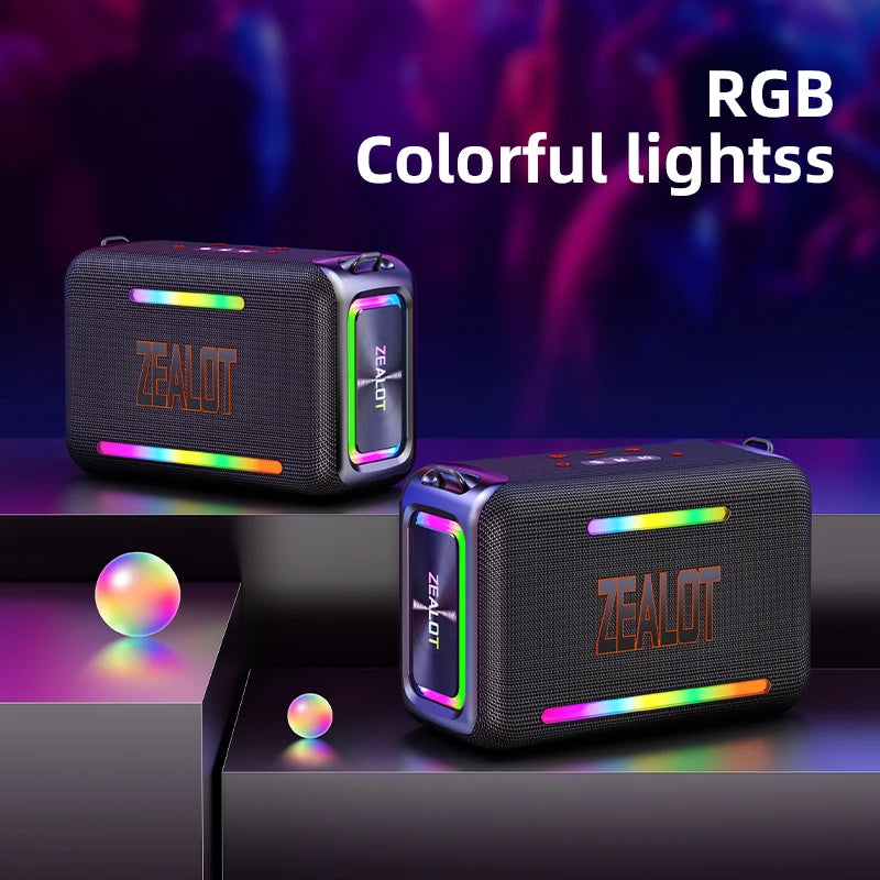 ZEALOT S95 120W Portable Blue Tooth Wireless Speakers PX6 Waterproof Large Loud Outdoor Speaker