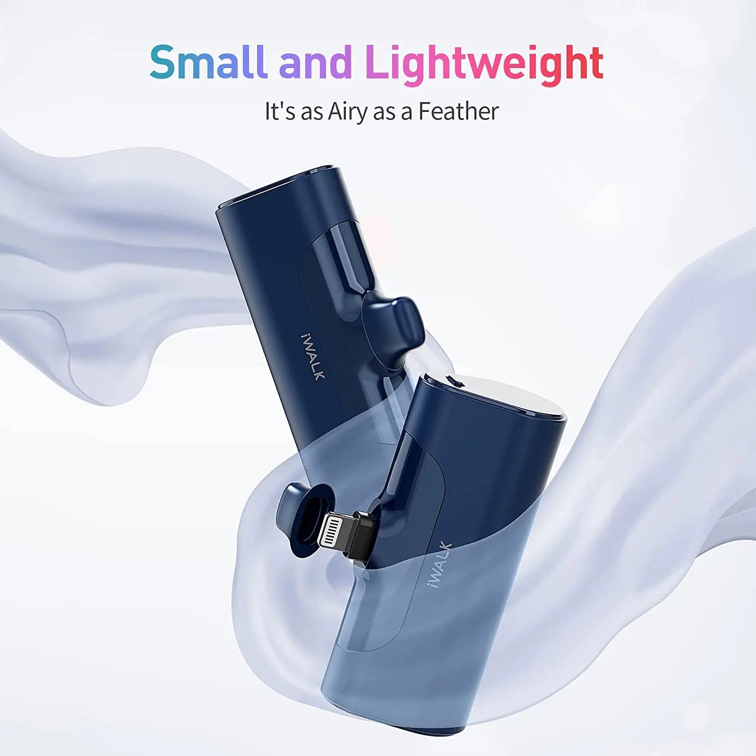 Spot Sale Promotion Handy Mini Wireless Phone Charger Portable Battery 4500mah Lipstick Power Bank Shipped From the US