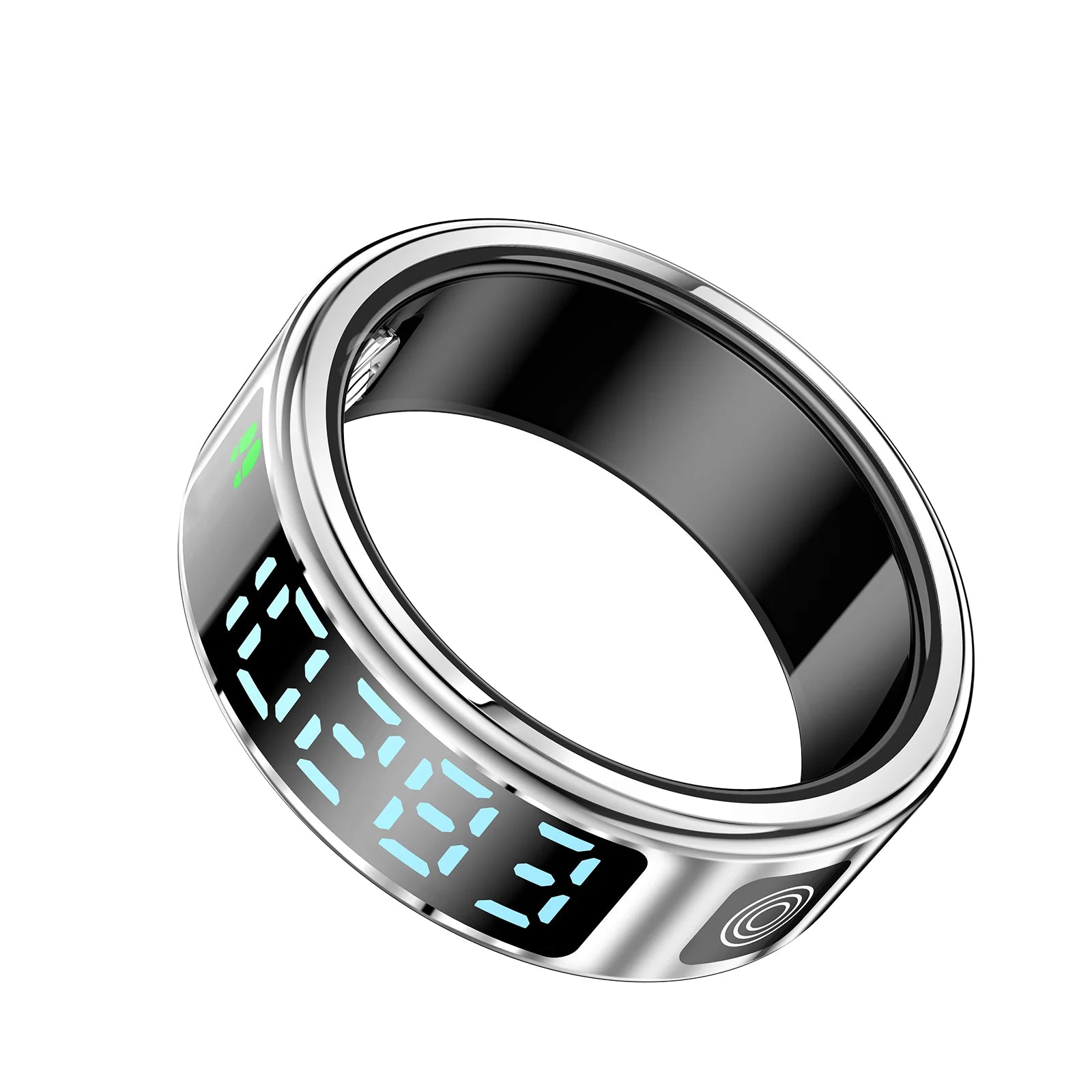 Hyperliving Smart Ring New 5ATM Touch Pad in Gold Black Silver Temperature Chip Remote Control Fitness and Sleep Tracker