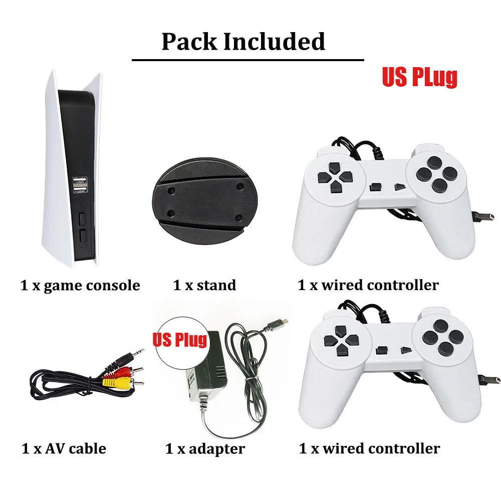 New Classic Mini TV Game Console 8 Bit Game Cartridge with 200 AV Out G155 Retro Video Game Station with Dual Wired Controller