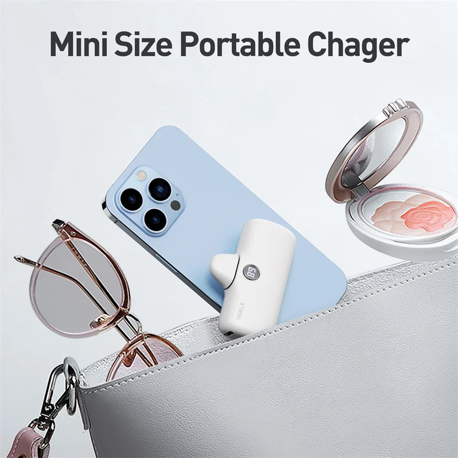 Two-piece Set USA Spot Clearance Sale Portable PD Fast Charging Batterie Power Bank Small Wireless Charger with FCC UL2056 CE