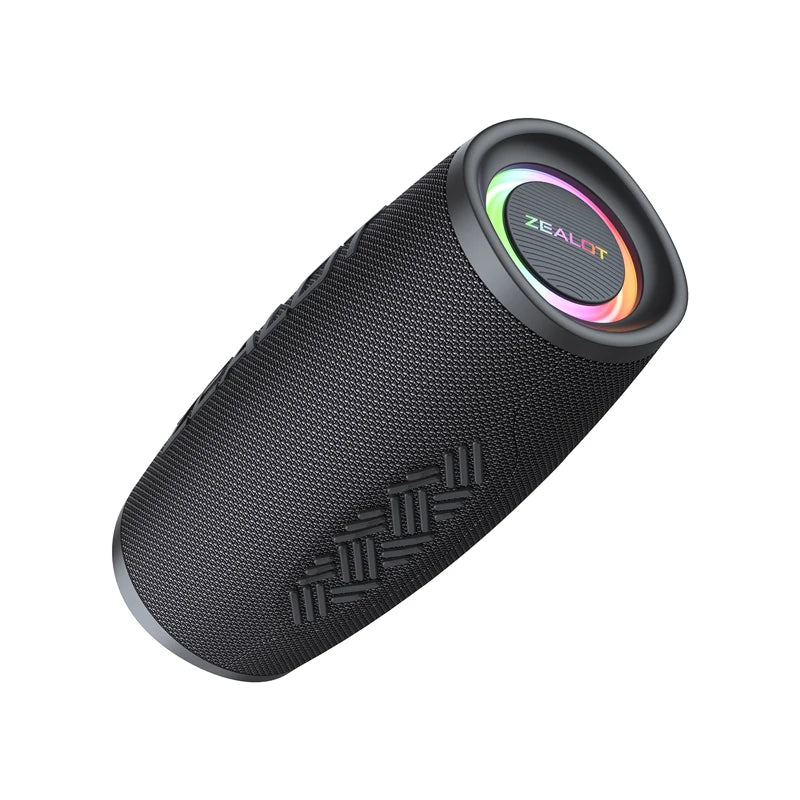 Zealot S56 40W Portable for Bluetooth Wireless Speaker RGB Colorful Lights Waterproof