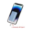 Mobile Phone Accessories Fast Charge Super Compact Portable Charger 9000mAh Built-in iPhone Cable Power Banks for Smart Phone
