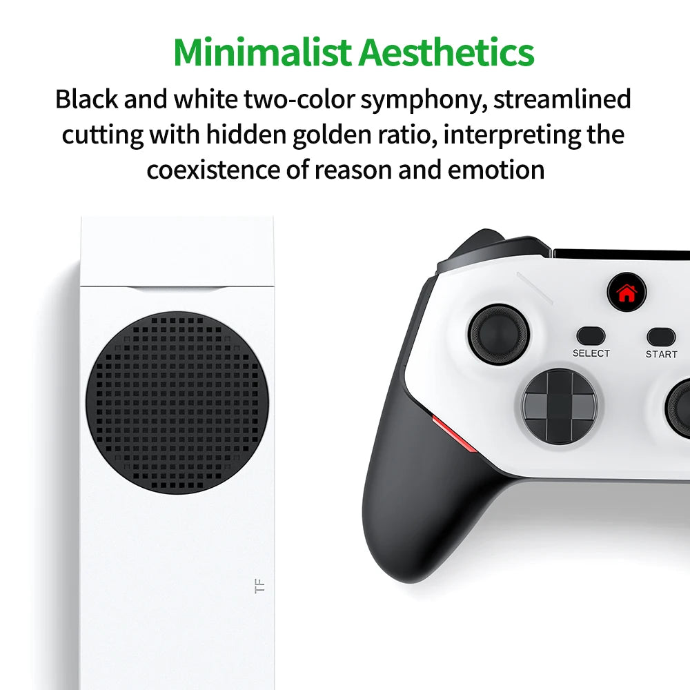 M88 Retro Game Stick 4K Large 3D Games 128GB Wireless Controller Classic HD TV Family Party M88 Video Gaming Console for PS2