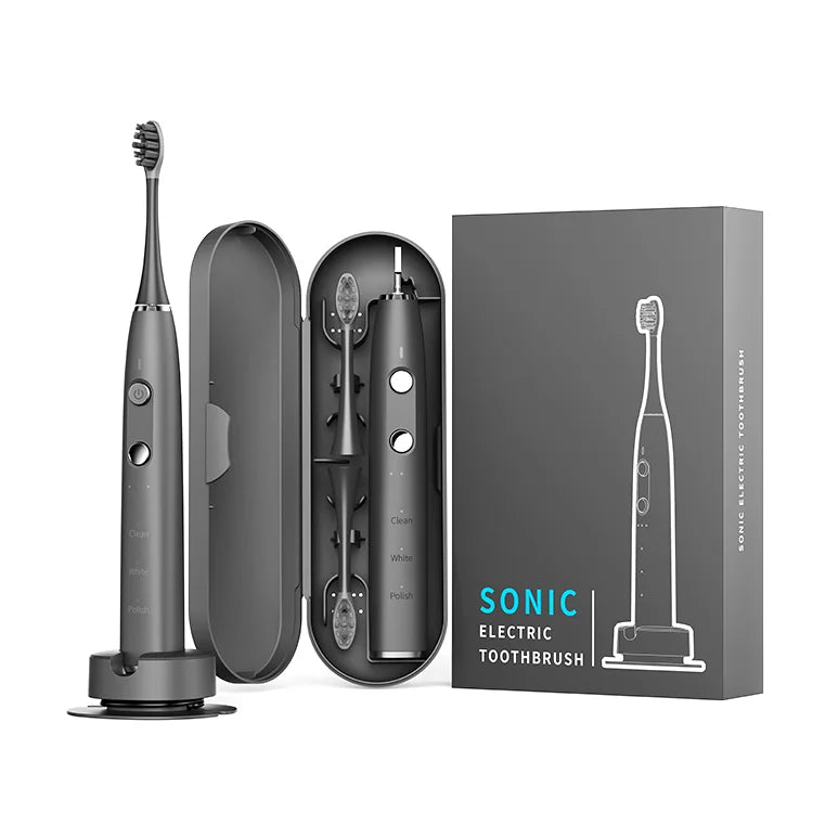 OEM Factory Price Portable Travel Toothbrush Oral Dental Clean Rechargeable Sonic Electric Toothbrush for Adults