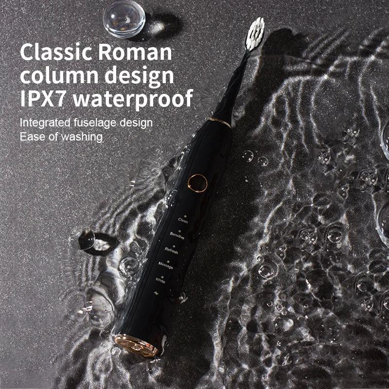 High Quality Low Noise Premium Smart Home Use Sonic Electric Toothbrush