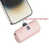 2025 Hot Selling 4800mAh Portable Charger Mini Power Bank PD Fast Charging Battery Pack With Built-in Plug Local US Stock Cheap