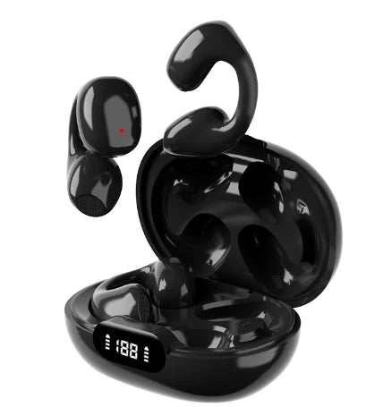Wireless Bone Conduction Sport Headphones Bluetooth 5.0 IPX5 Waterproof Stereo Sound Digital Display 2025