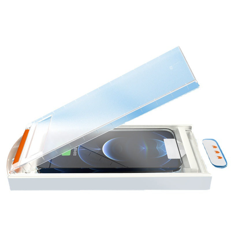 Applicable to Apple 16 mobile phone film, dustproof and anti-peep 11/14/13 automatic film iPhone15 dust-free tempered film, anti-scratch, bubble-free, super durable