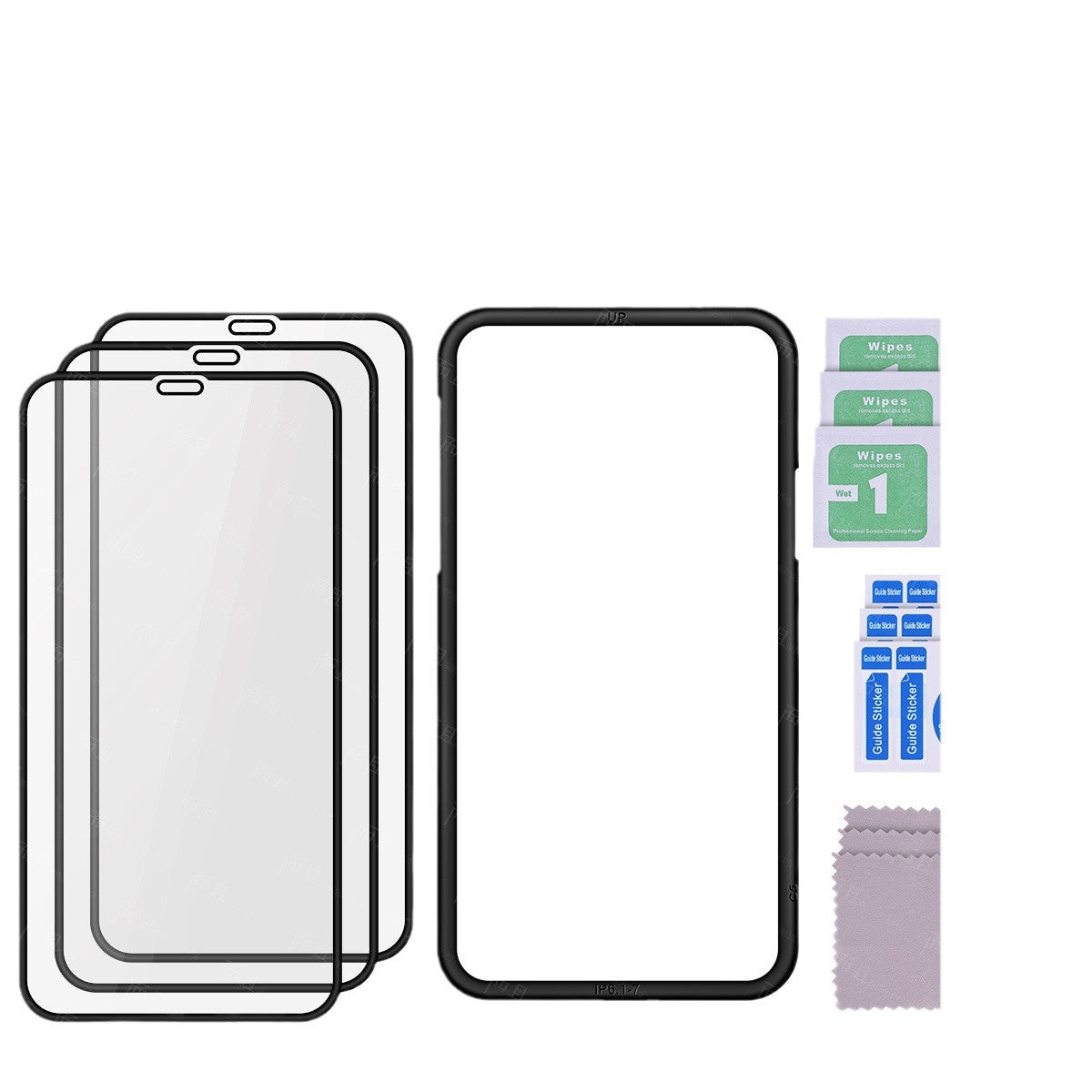 Cross-border hot sale iPhone16Pro max tempered film iPhone15 set tempered film 14Pro high definition 13 eye protection