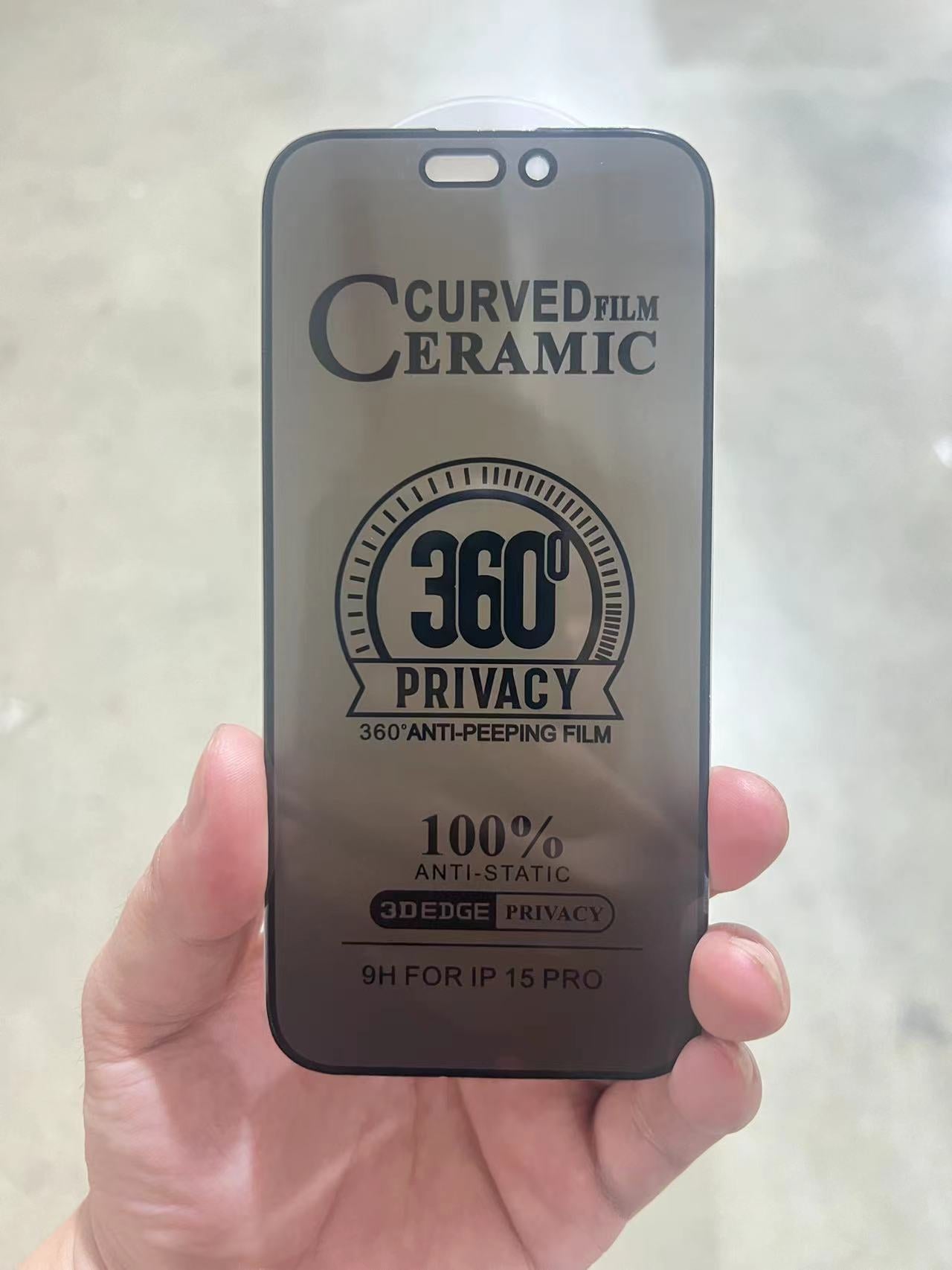 Applicable iPhone16Pro ceramic film iPhone16 anti-peeping mobile phone film iPhone15Pro matte film iPhone14promax explosion-proof film iPhone13