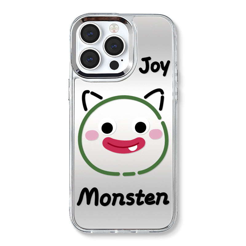 Magnetic soft protective case iPhone14 mobile phone case iPhone16Pro three-in-one mirror case iPhone15Promax is suitable for iPhone12/iPhone13 delivery.