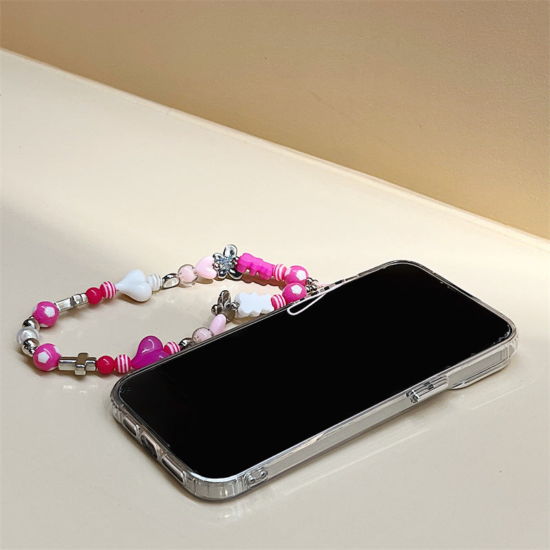 Specially designed for iPhone mobile phone case protective case iphone16Promax bracelet iphone15 three-in-one mirror iphone14Pro design wholesale