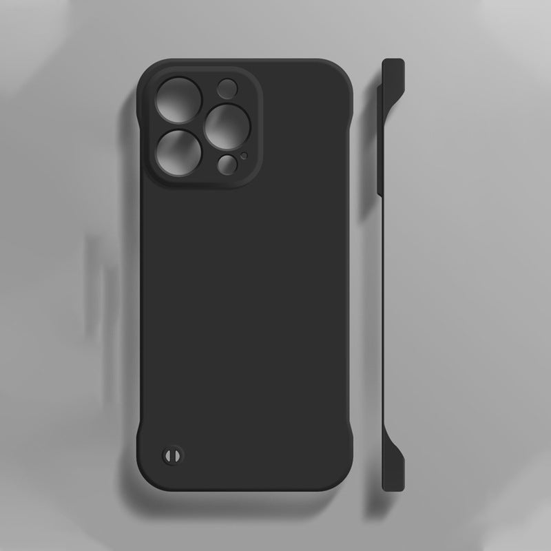 Applicable to iphone16 ultra-thin heat dissipation borderless Apple 15 mobile phone case anti-drop light bare metal mobile phone case in summer