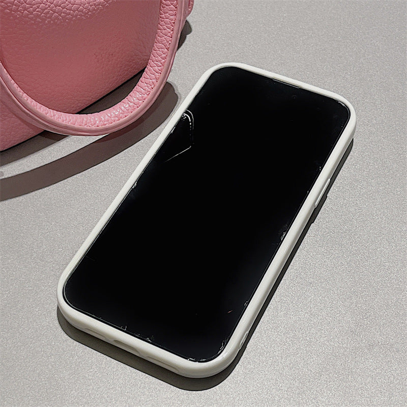 The new iphone14 mobile phone case iphone1415promax air cushion silicone iphone12/11 is suitable for iphone13Pro delivery.