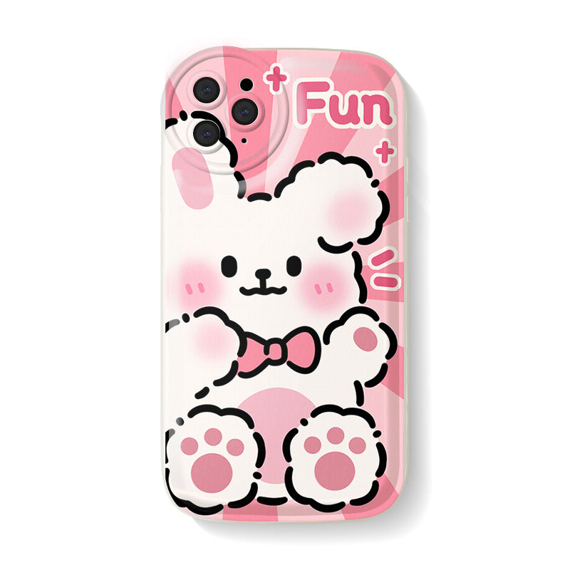 The new iphone14 mobile phone case iphone1415promax air cushion silicone iphone12/11 is suitable for iphone13Pro delivery.