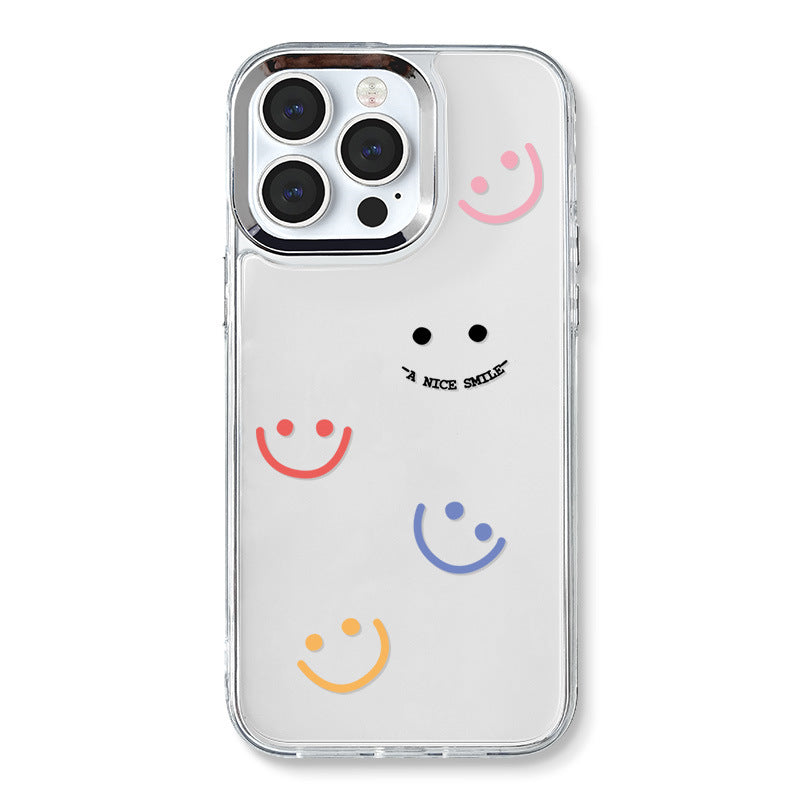 Epoxy resin Epoxy shell iPhone16Pro for 14 bracelets iPhone15Pro iPhone case protective case iPhone12 three-in-one mirror