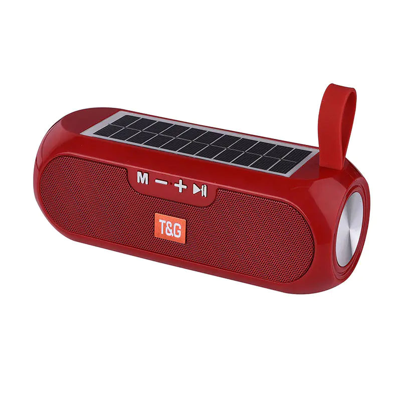 Solar-Powered TWS Bluetooth Speaker Gift - Portable Charger