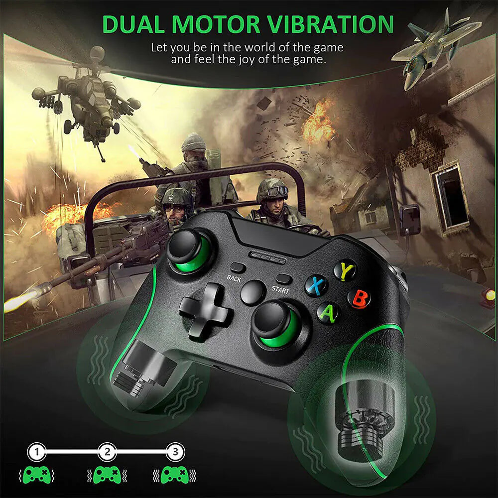 2.4G Wireless Controller for Xbox One/S/X/E & Windows 7/8/10 PC