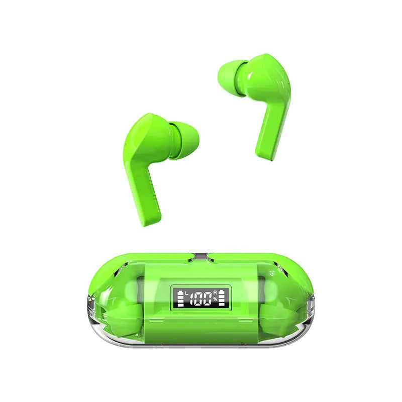 Bluetooth 5.3 TWS Earbuds with IPX7 Waterproof Design & ANC - Ultimate Gaming & Music Companion