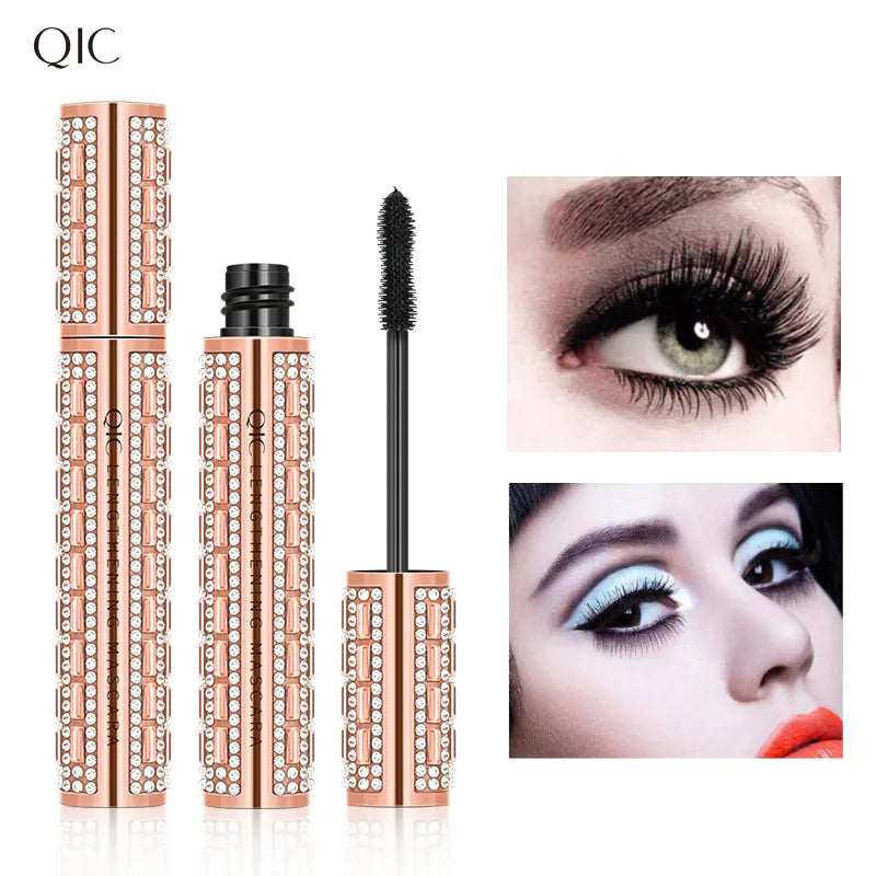 5D Stereo Mascara with Curling Brush for Long Lashes