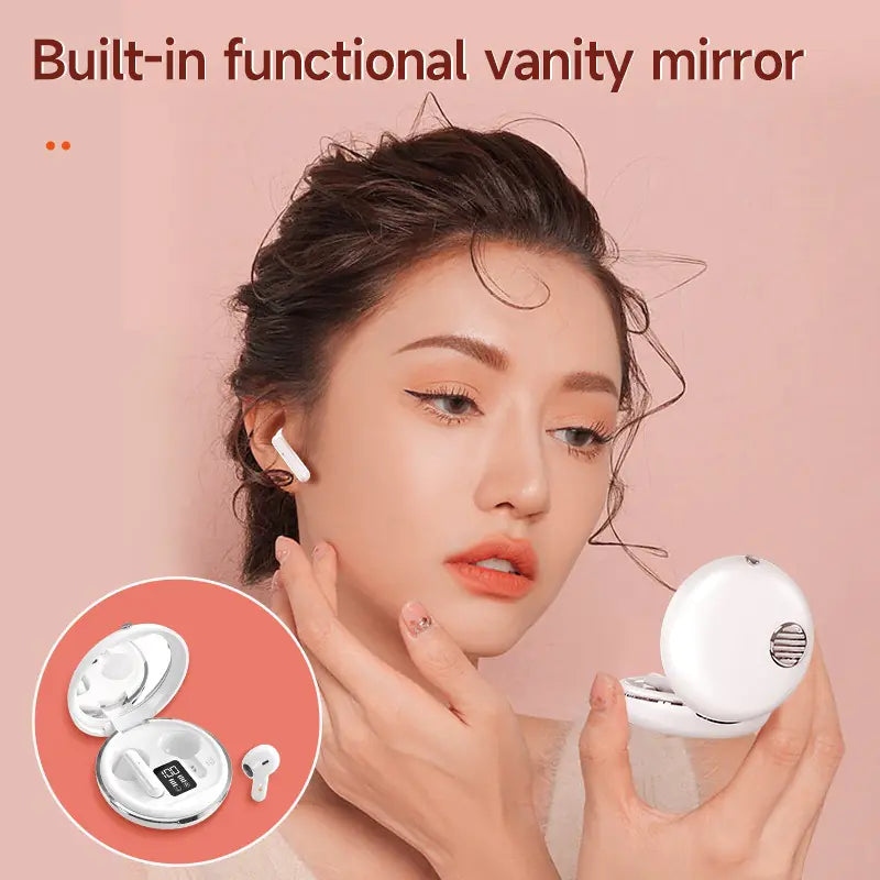 Wireless TWS Earbuds with Bluetooth 5.3 & IPX5 Waterproof Design | Low Latency Noise Cancelling Earphones for Sports & Calls
