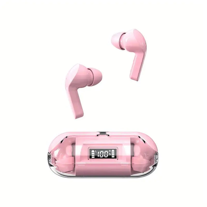 Bluetooth 5.3 TWS Earbuds with IPX7 Waterproof Design & ANC - Ultimate Gaming & Music Companion