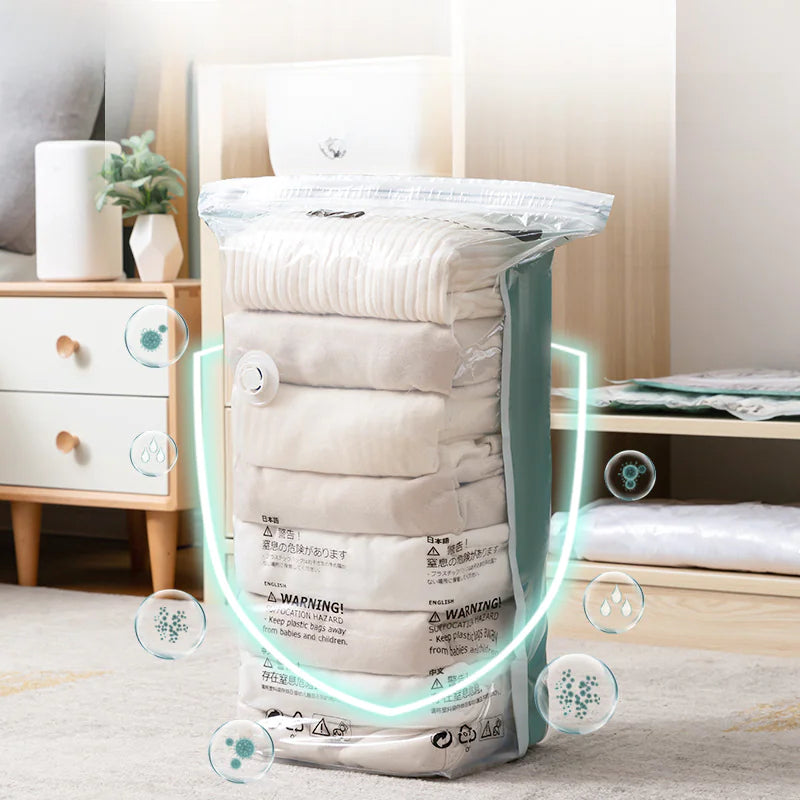 Large Vacuum Compression Bags for Clothes and Bedding