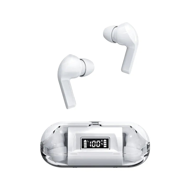Bluetooth 5.3 TWS Earbuds with IPX7 Waterproof Design & ANC - Ultimate Gaming & Music Companion